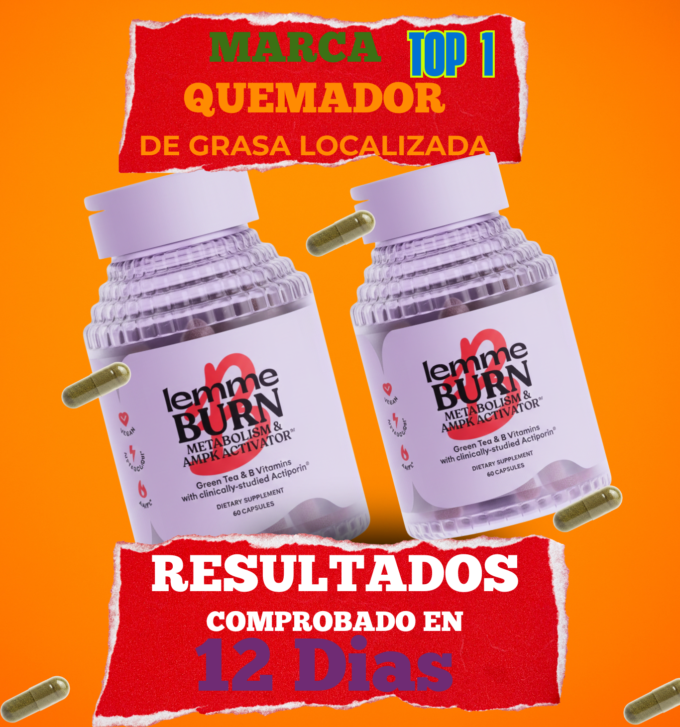 LEMME BURN - quemador de grasa, Oferta válida hasta las 23:59 de hoy